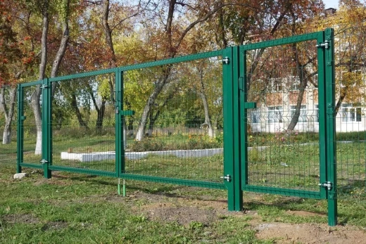 Ворота 3D распашные Ворота 3D распашные