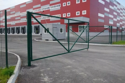 Ворота 3D распашные Ворота 3D распашные